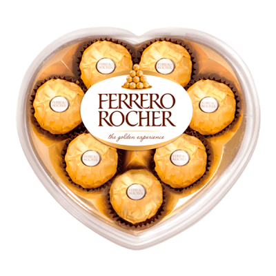 FERRERO CORAZON ESTUCHE X 8 UNIDADES