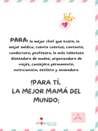 MAMÁ INCOMPARABLE Contiene  -Sándwich de jamón y queso  -Chocolatina   -Jugo de naranja  -Frasquito con yogurt y cereal  -Fruta picada  -Set de cubiertos en madera  -Bandeja en madera-tarjeta predeterminada